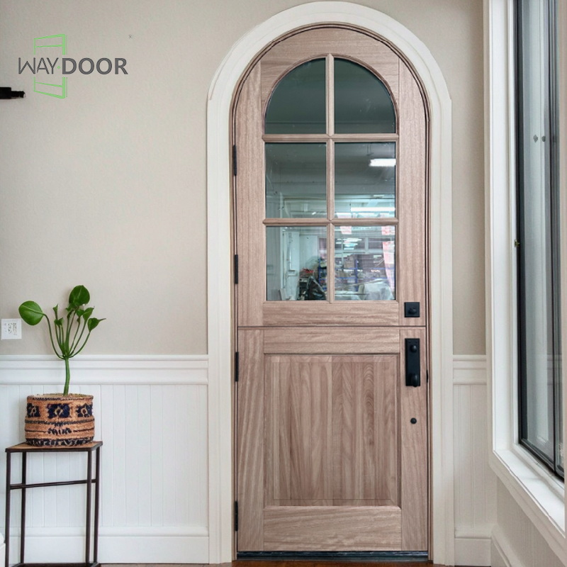 Unlock Character: The Ultimate Guide to Our Rustic Arched Solid Wood Door