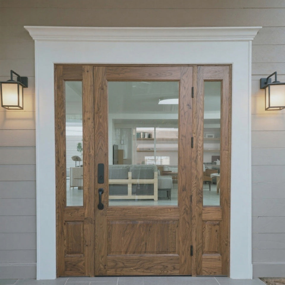 The Allure of Waydoor Glass-Inserted Wooden Entry Doors