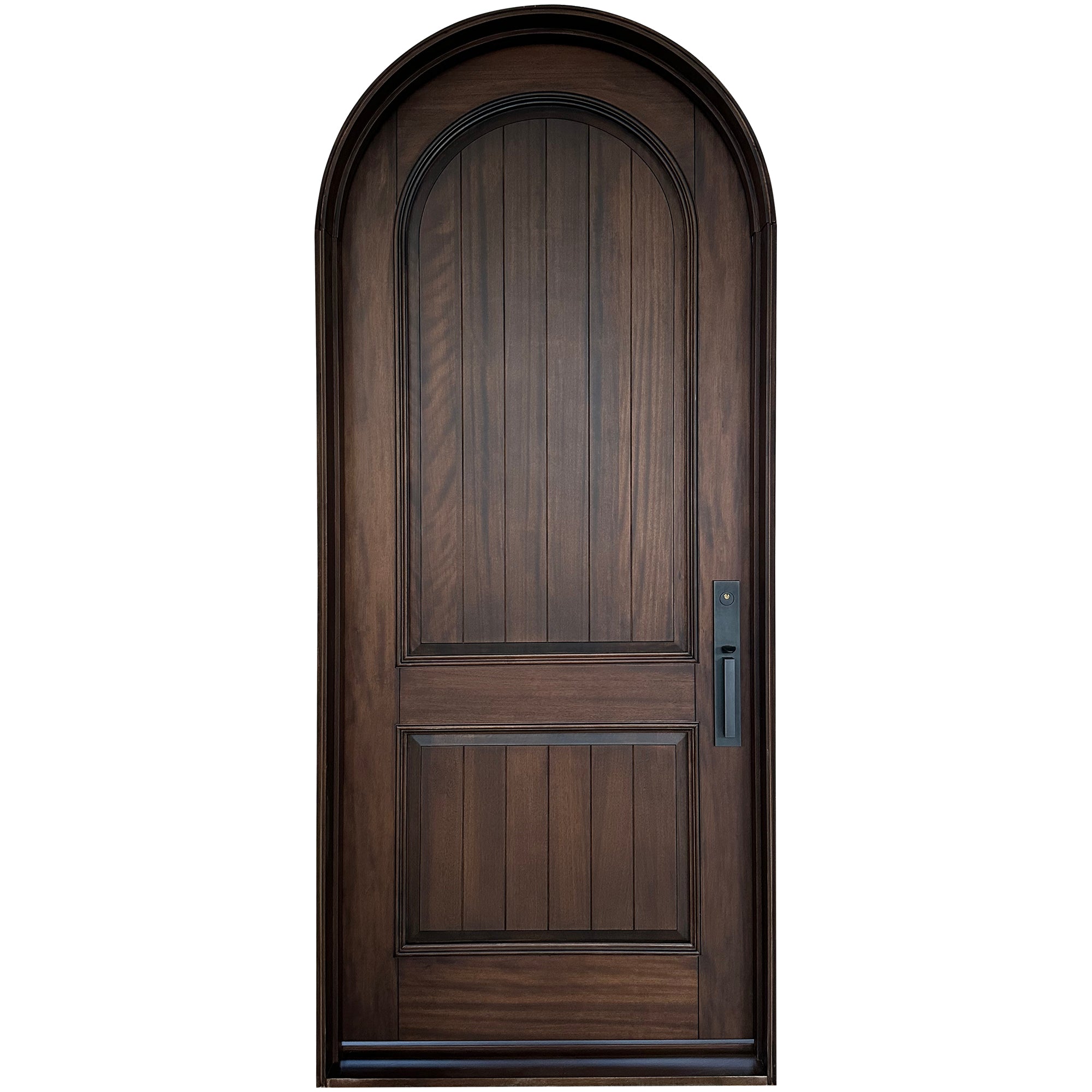 Arch Panel Solid Wood Door – Waydoor