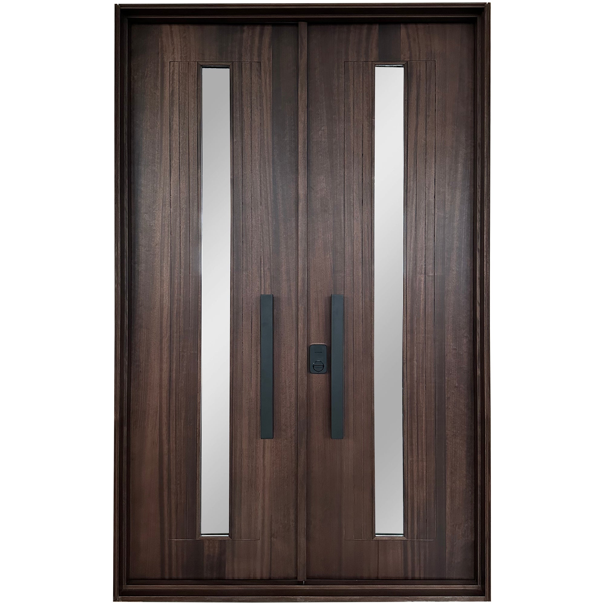 Double Glass Door Texture