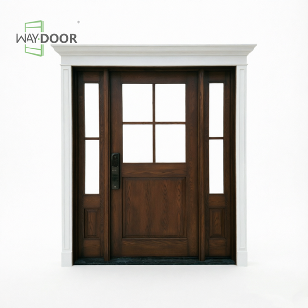 4-Lite Entry Door with Sidelites