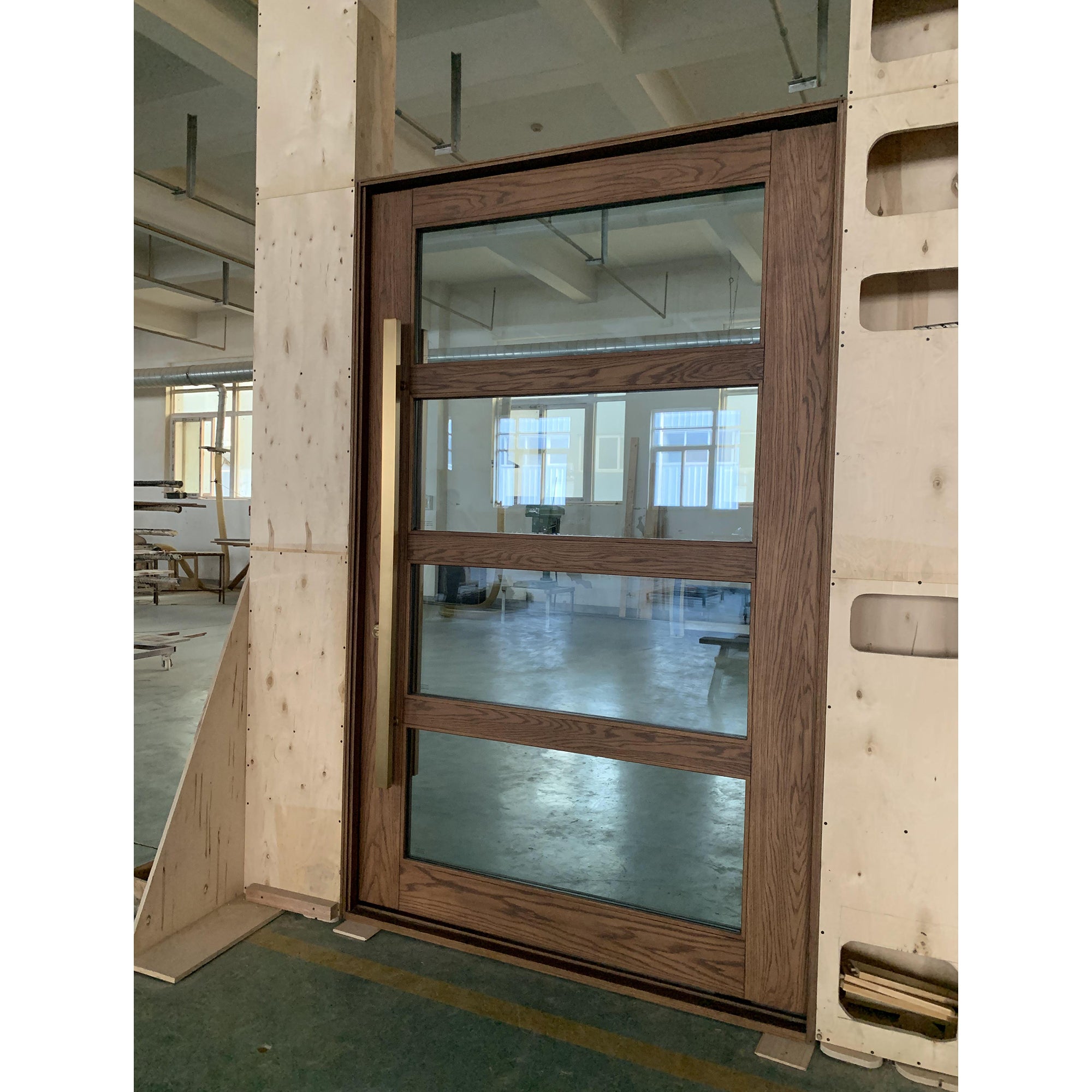 Contemporary Front Pivot Door