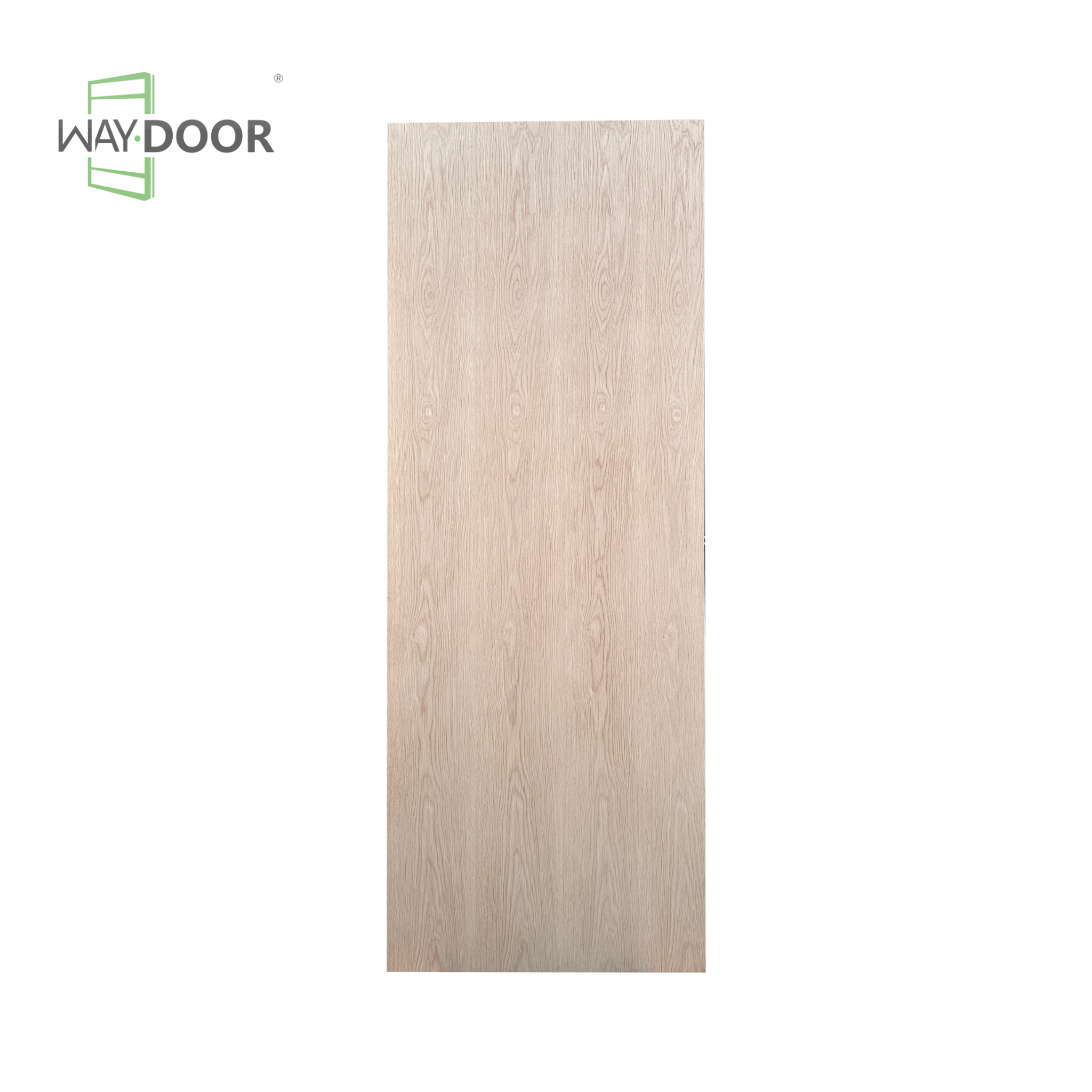 White Oak Veneer Flush Interior Door Slab