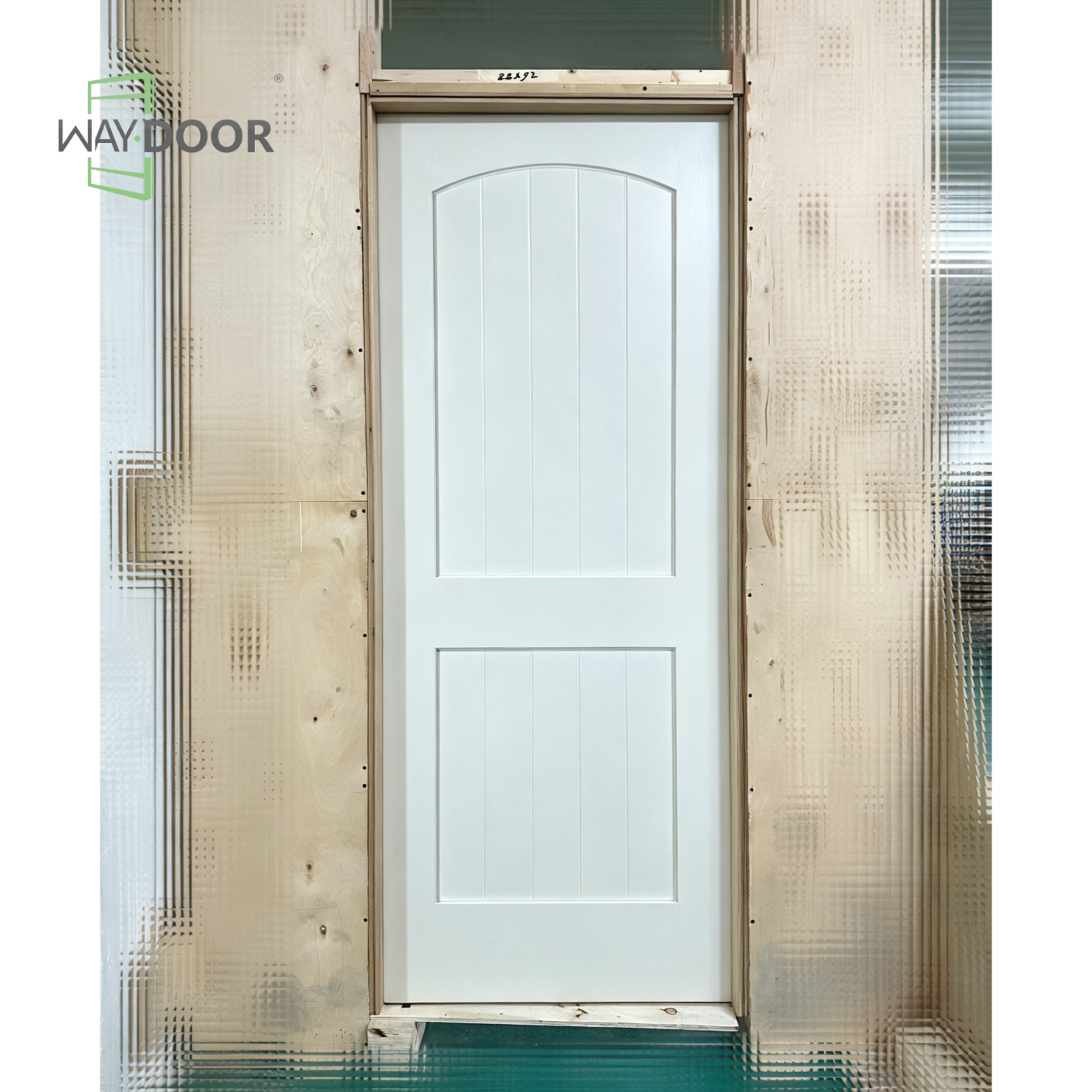 Arch 2-Panel Interior Door