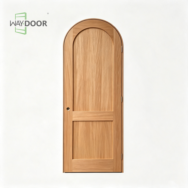 Arched Panel Solid Wood Hinged Interior Door