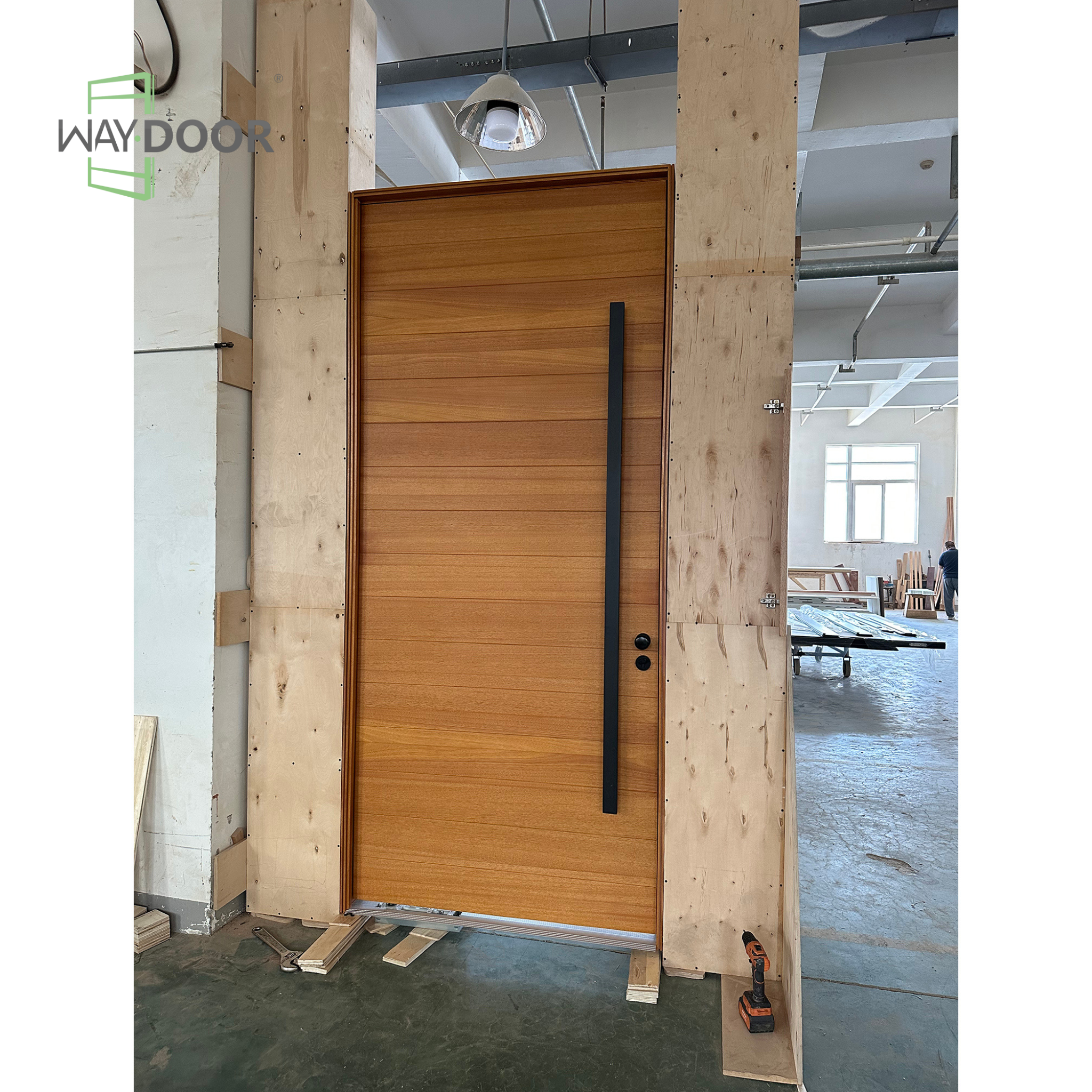 Waydoor Flush Entry Pivot Door