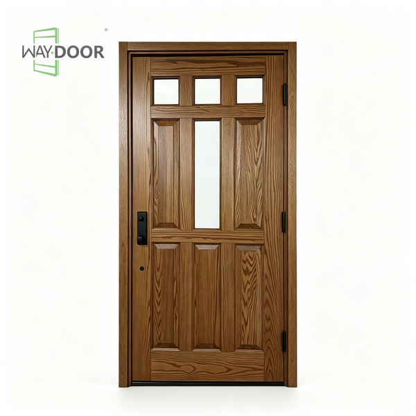 Craftsman Solid Wood Entry Door