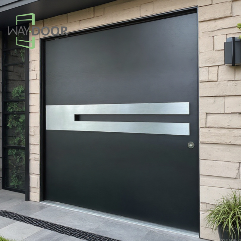 Modern Custom Solid Wood Pivot Door