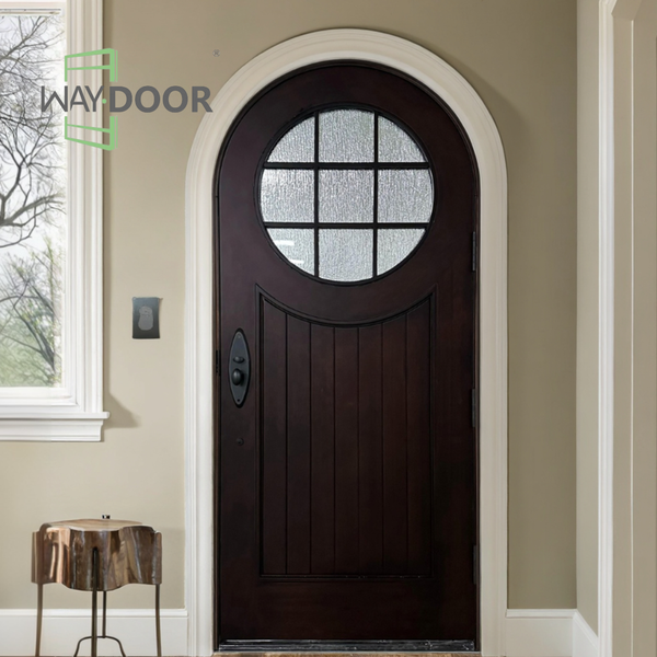 French Style Solid Wood Entry Door