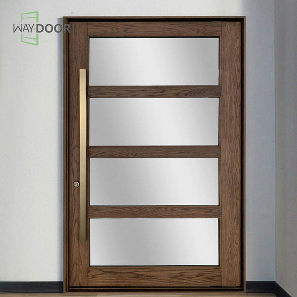 Commercial Solid Wood Pivot Door