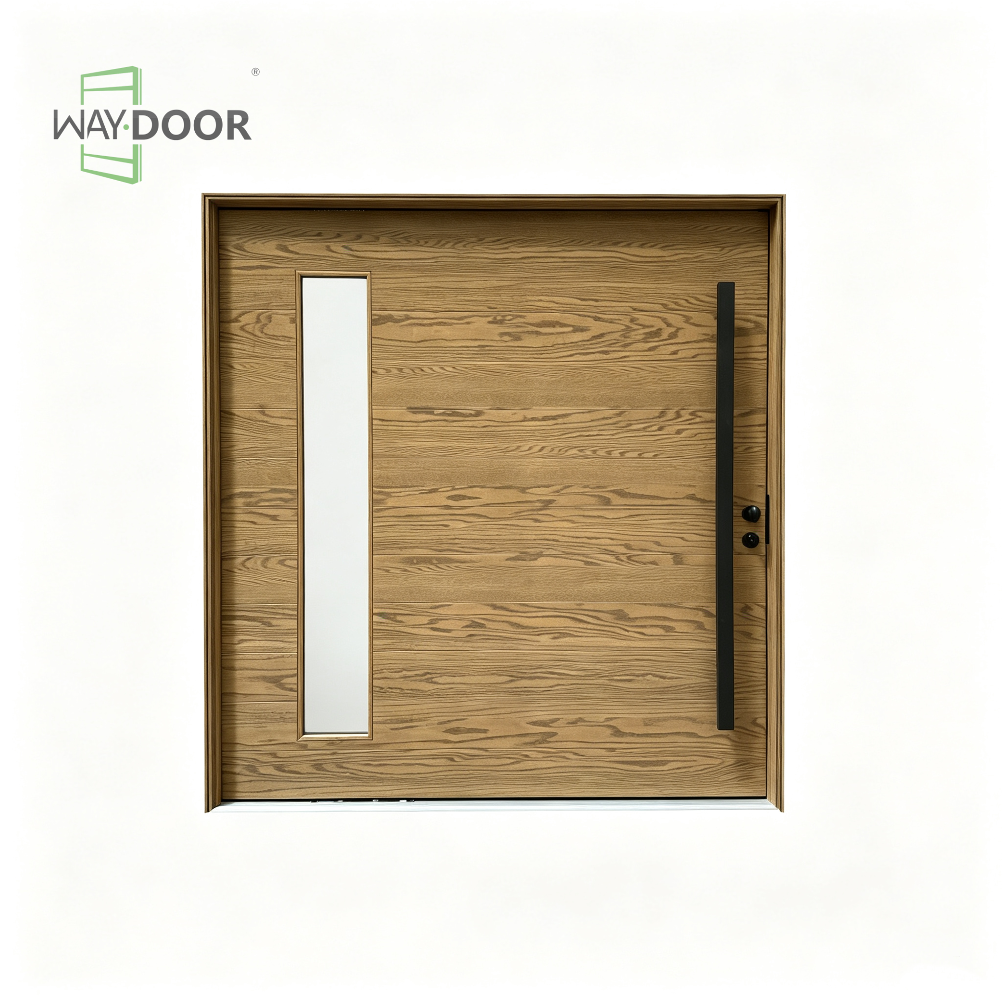 Horizon Solid Wood Entry Pivot Door