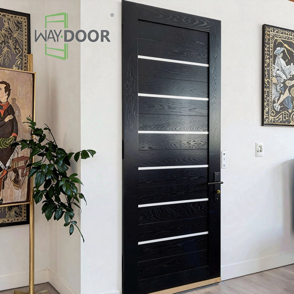 Contemporary Waterproof Solid Wood Interior Door
