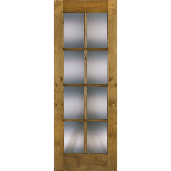 8 Lites Solid Wood Interior Door