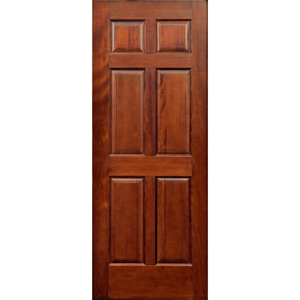 Mahogany 6 Panel Interior Door – Waydoor
