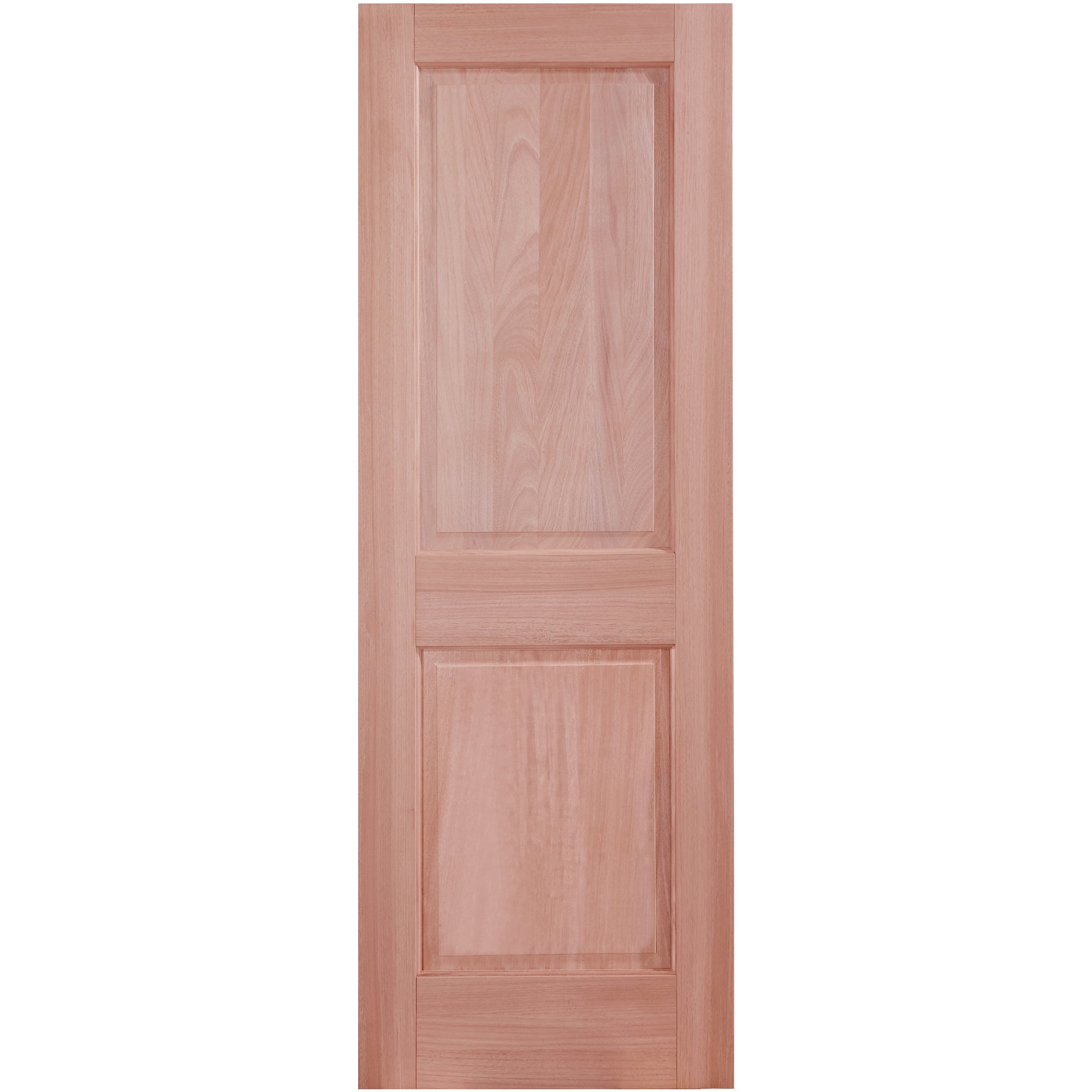 2 Panel Mahogany Solid Wood Door
