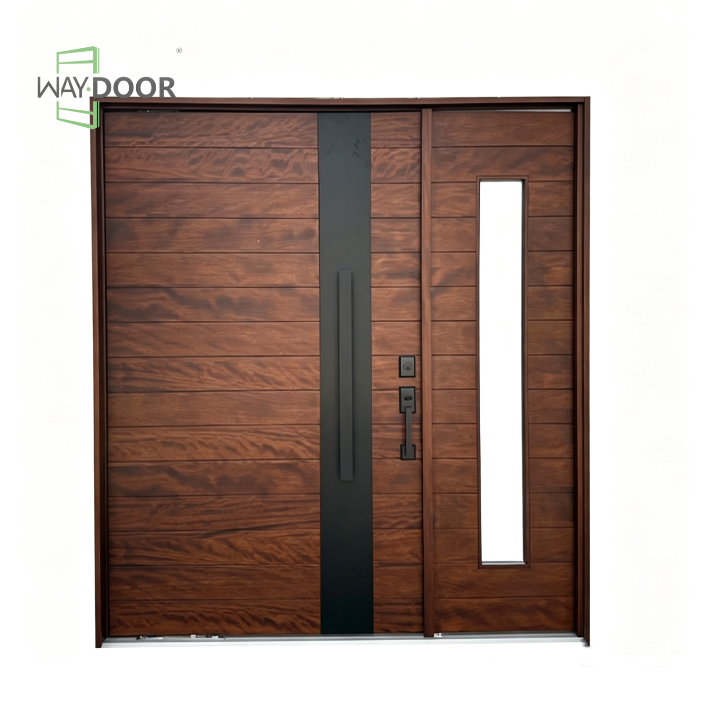 Modern Farmhouse Sidelite Entry Door