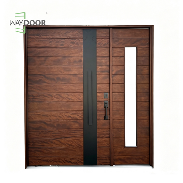 Modern Farmhouse Sidelite Entry Door