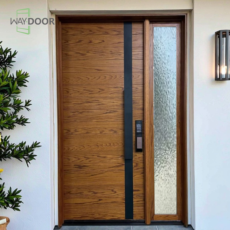 Custom Modern Solid Wood Entry Door – Waydoor