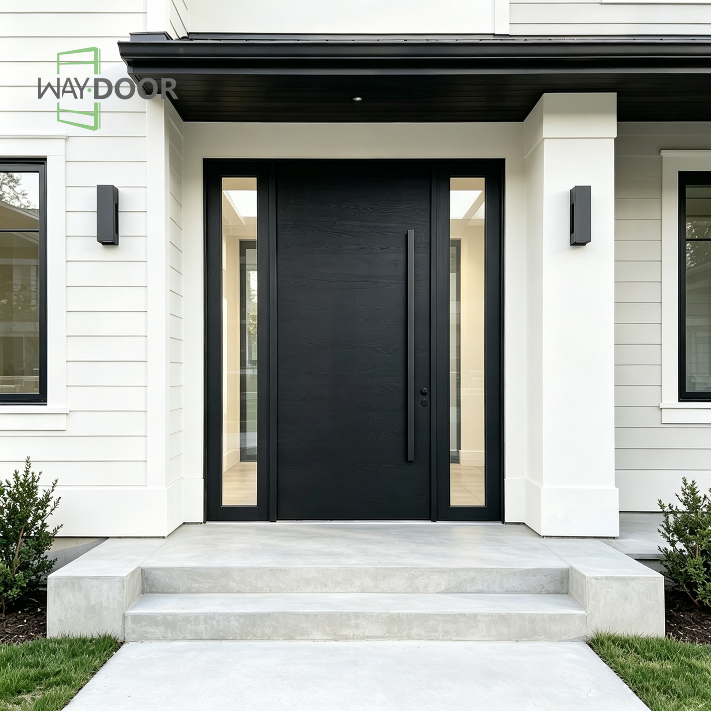Onyx Sidelite Pivot Door