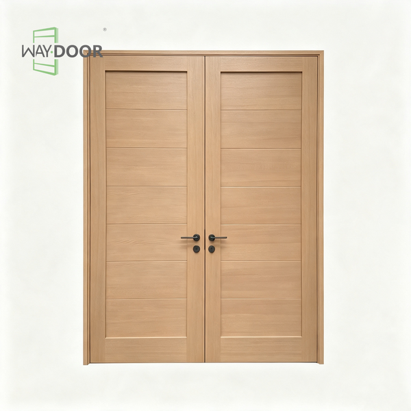 Shaker Solid Wood Double Interior Door