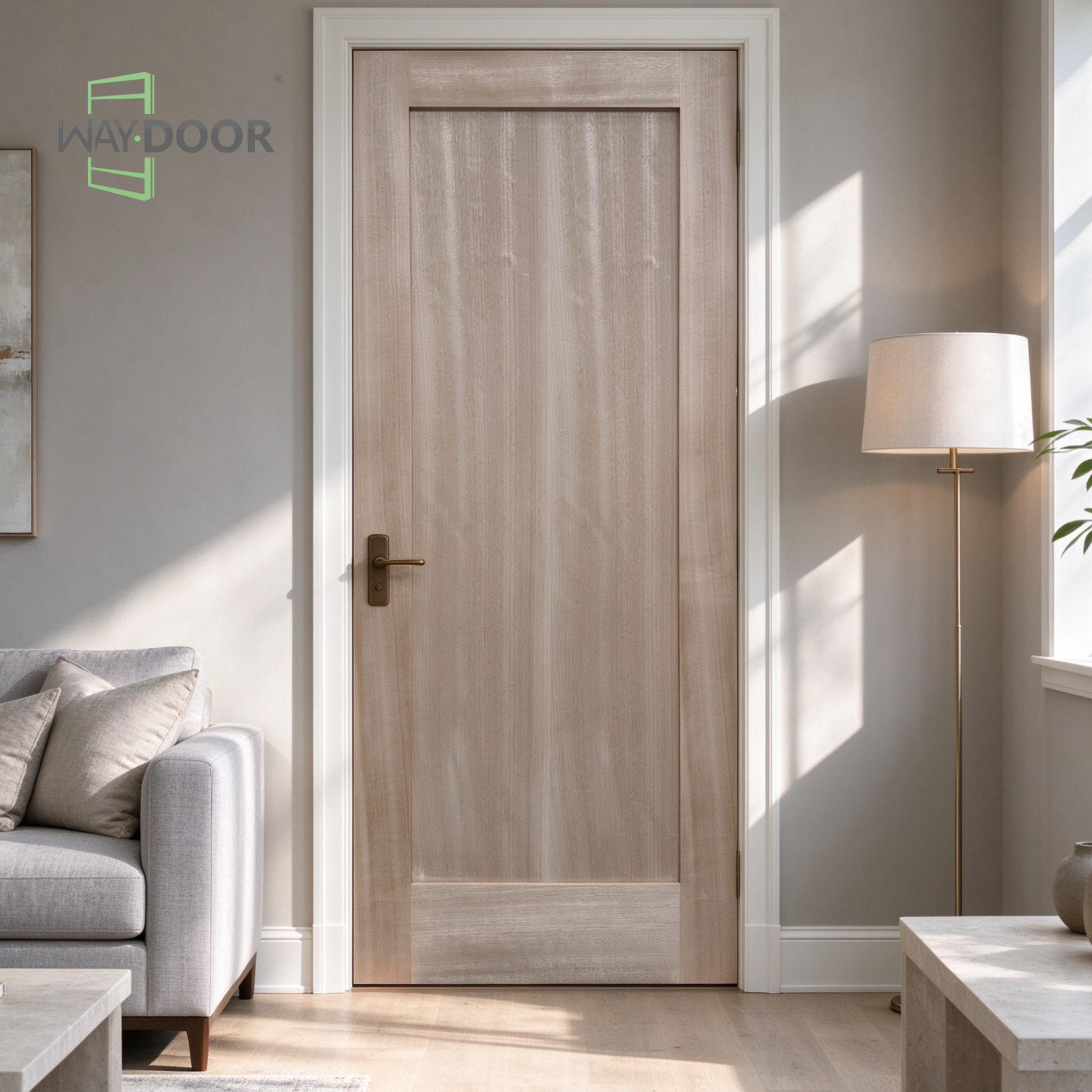 Shaker Veneer Interior Door Slab