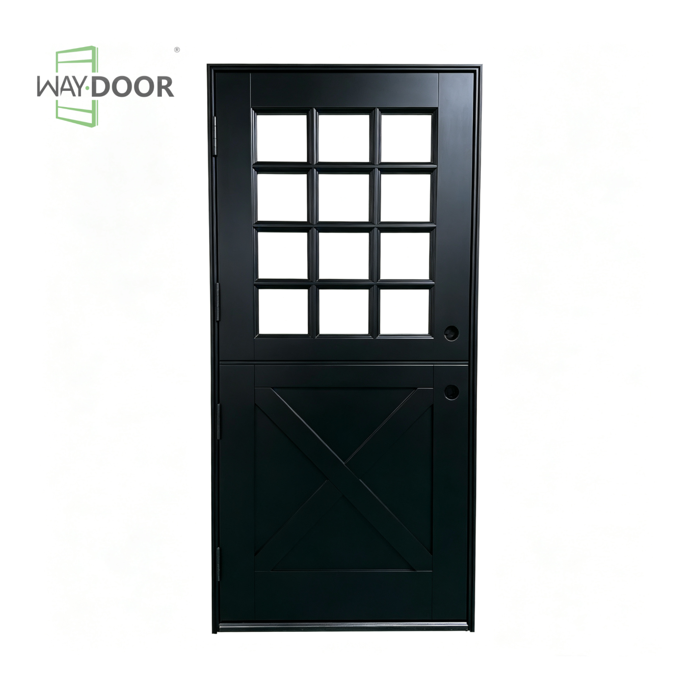 Solid Wood Dutch Entry Door