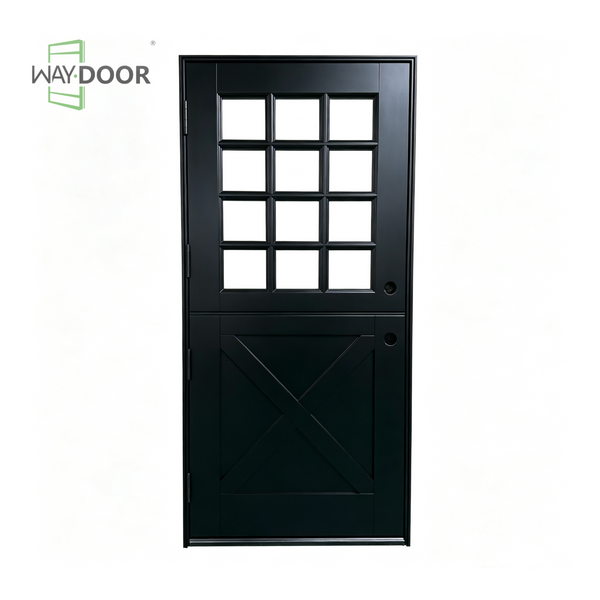Solid Wood Dutch Entry Door