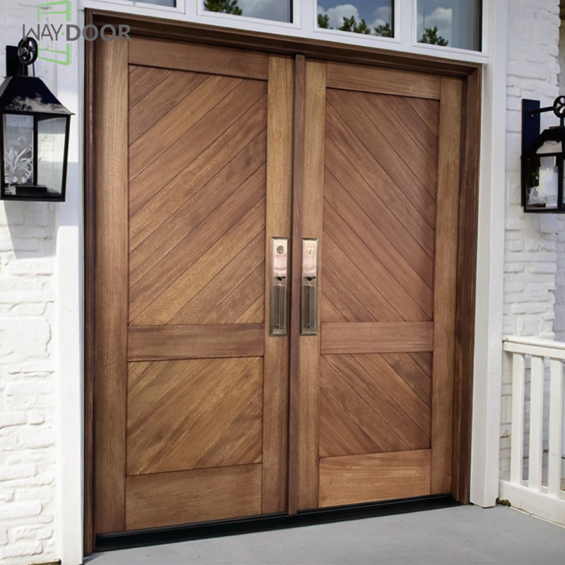 Custom Solid Wood Entry Door