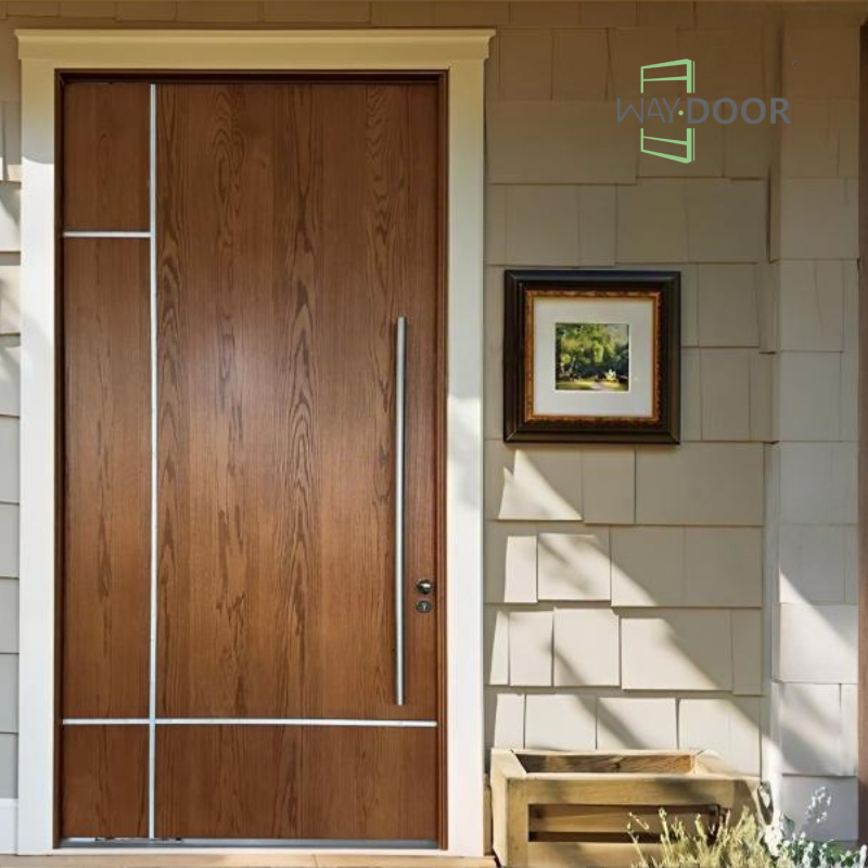 Custom Solid Wood Pivot Door
