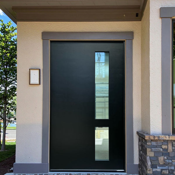 Custom Solid Wood Pivot Door