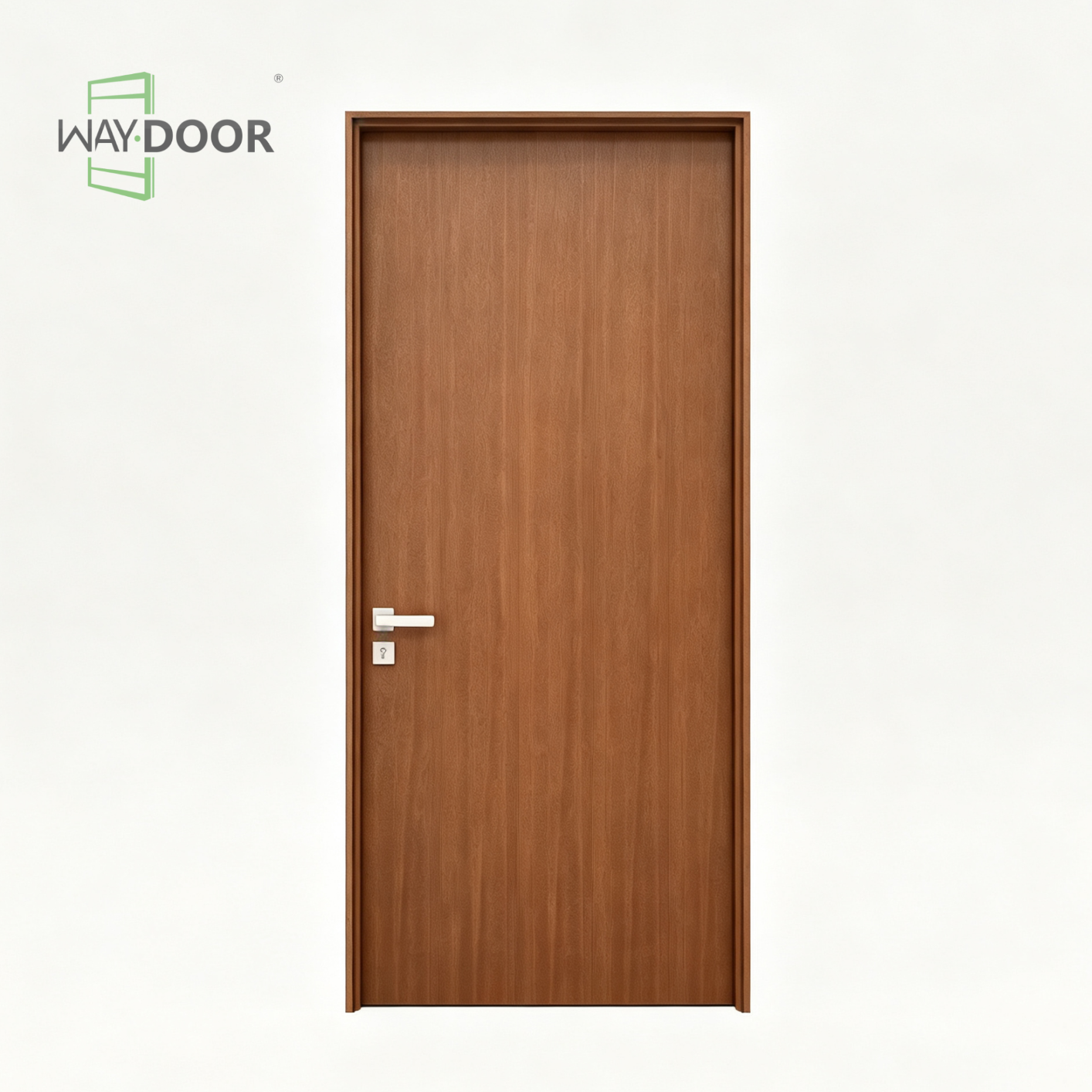Solid Wood Slab Interior Swing Door