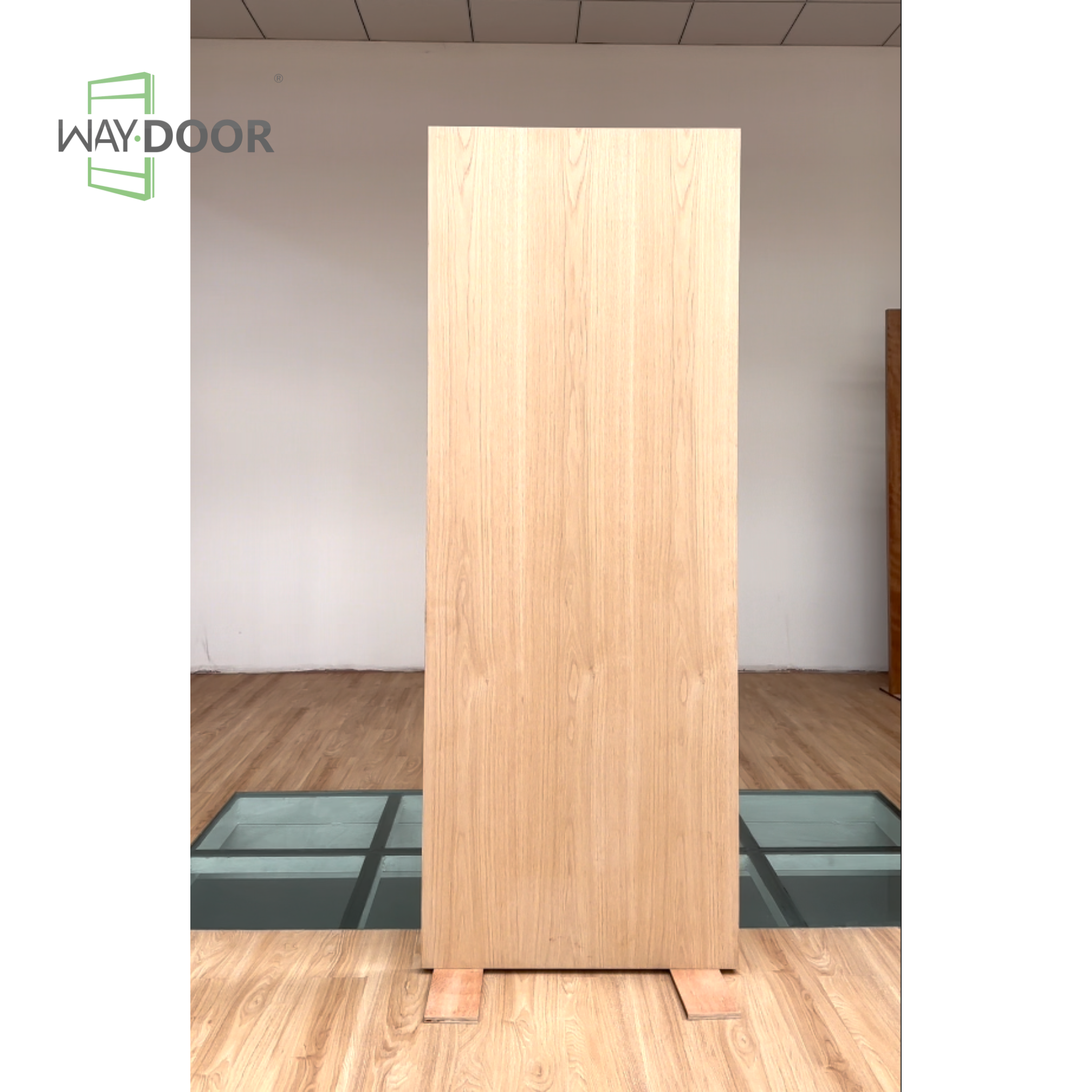 White Oak Veneer Flush Interior Door Slab