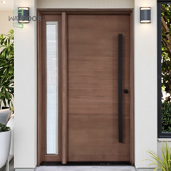 Luxury Modern Solid Wood Front Entry Door