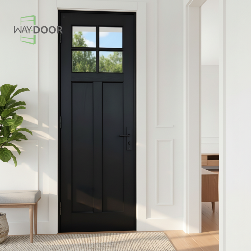 Modern Solid Wood Front Door